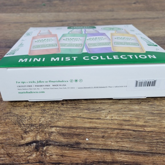 Mario Badescu Mini Mist Collection Facial Spray Set Aloe Rose Cucumber - Picture 2 of 5